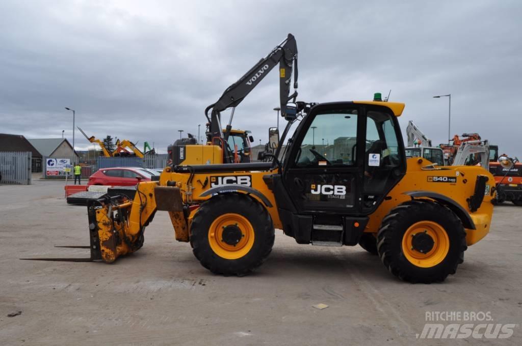JCB 540-140 Teleskopski viljuškari