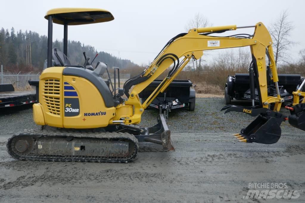 Komatsu PC30MR-5 Mini bageri < 7t