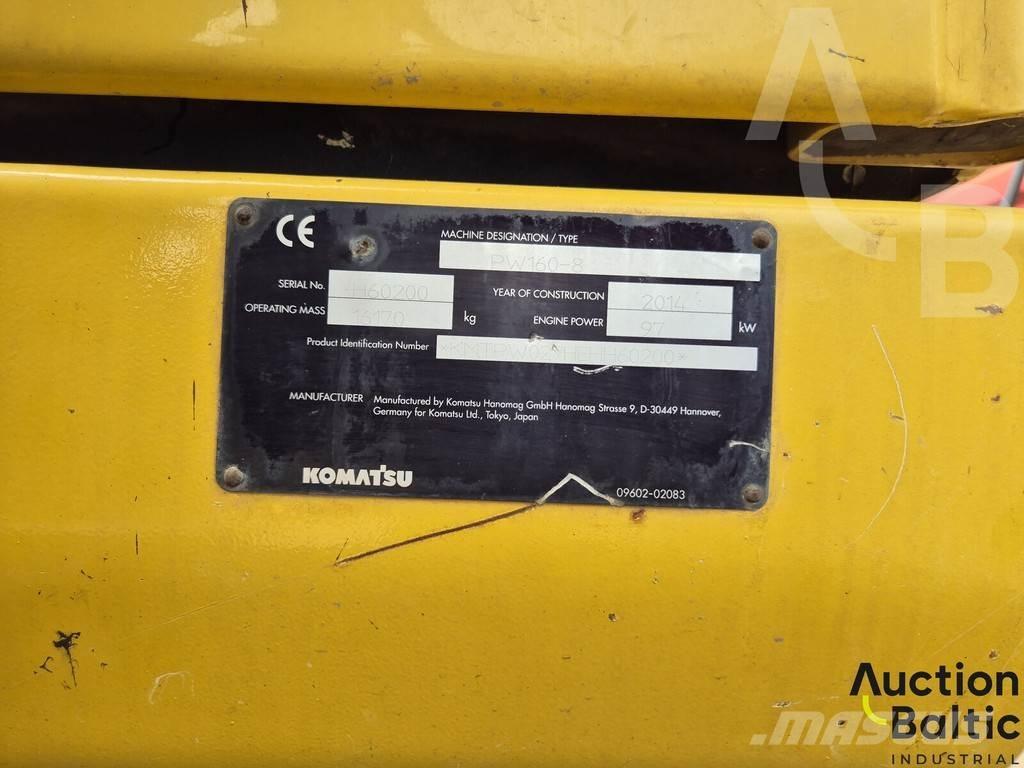 Komatsu PW160 Bageri točkaši