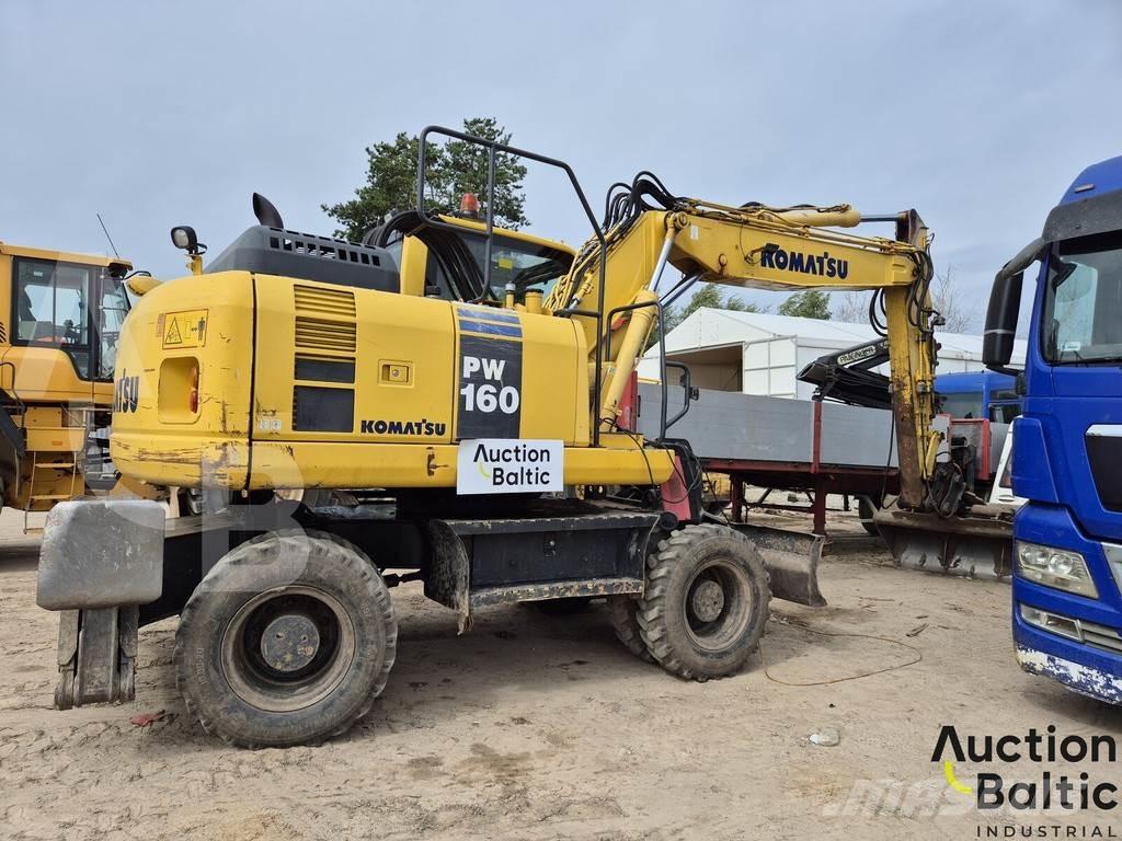 Komatsu PW160 Bageri točkaši