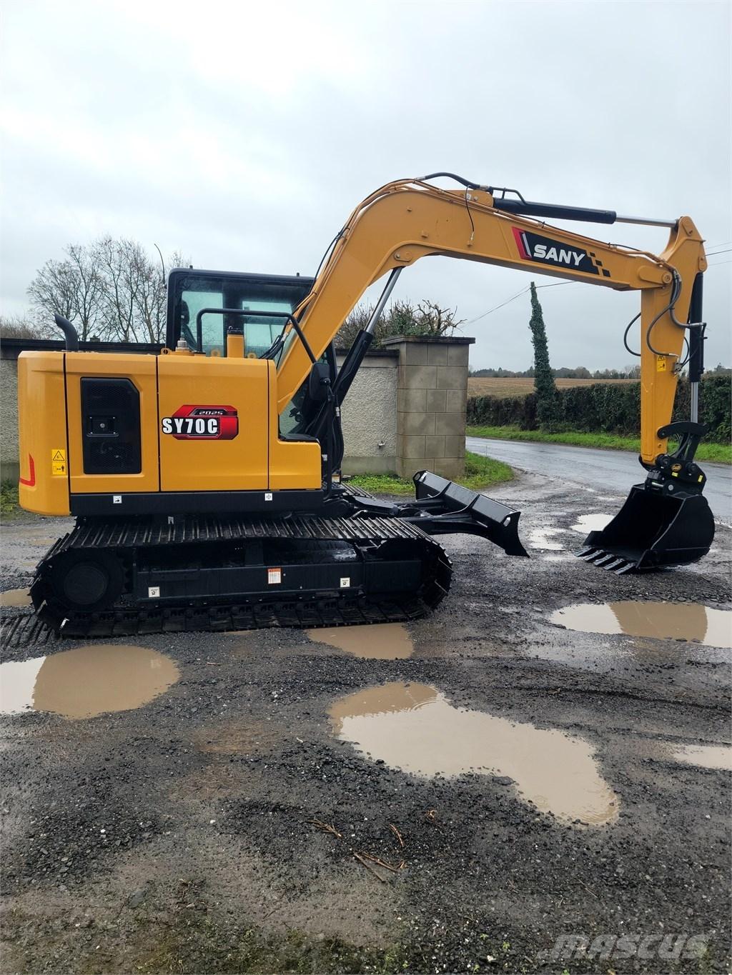 Sany SY 70 C Midi bageri 7t – 12t