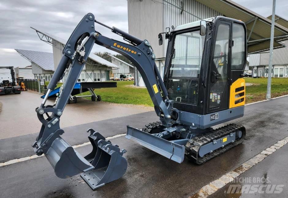 Eurotrac HE 18 Mini bageri < 7t