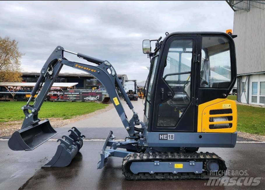 Eurotrac HE 18 Mini bageri < 7t