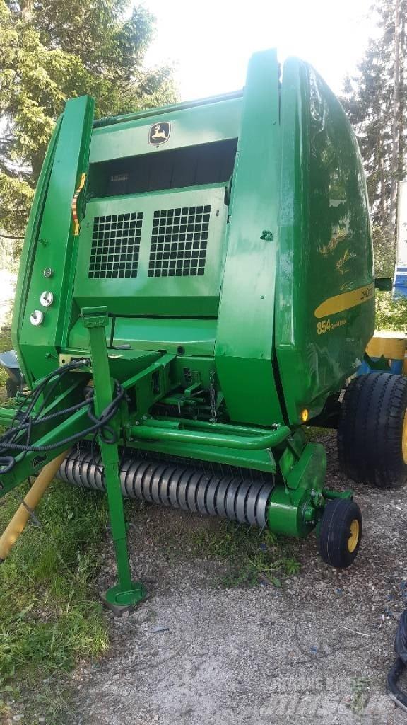 John Deere 854 Prese/balirke za rolo bale