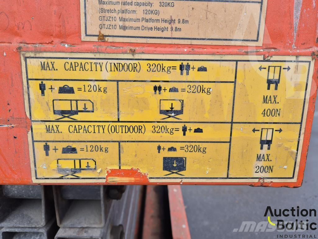 Sinoboom GTJZ1012 Makazaste platforme