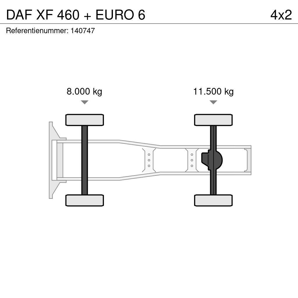 DAF XF 460 + EURO 6 Tegljači