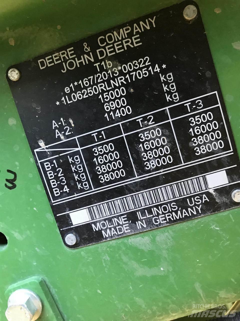 John Deere 6R 250 Traktori