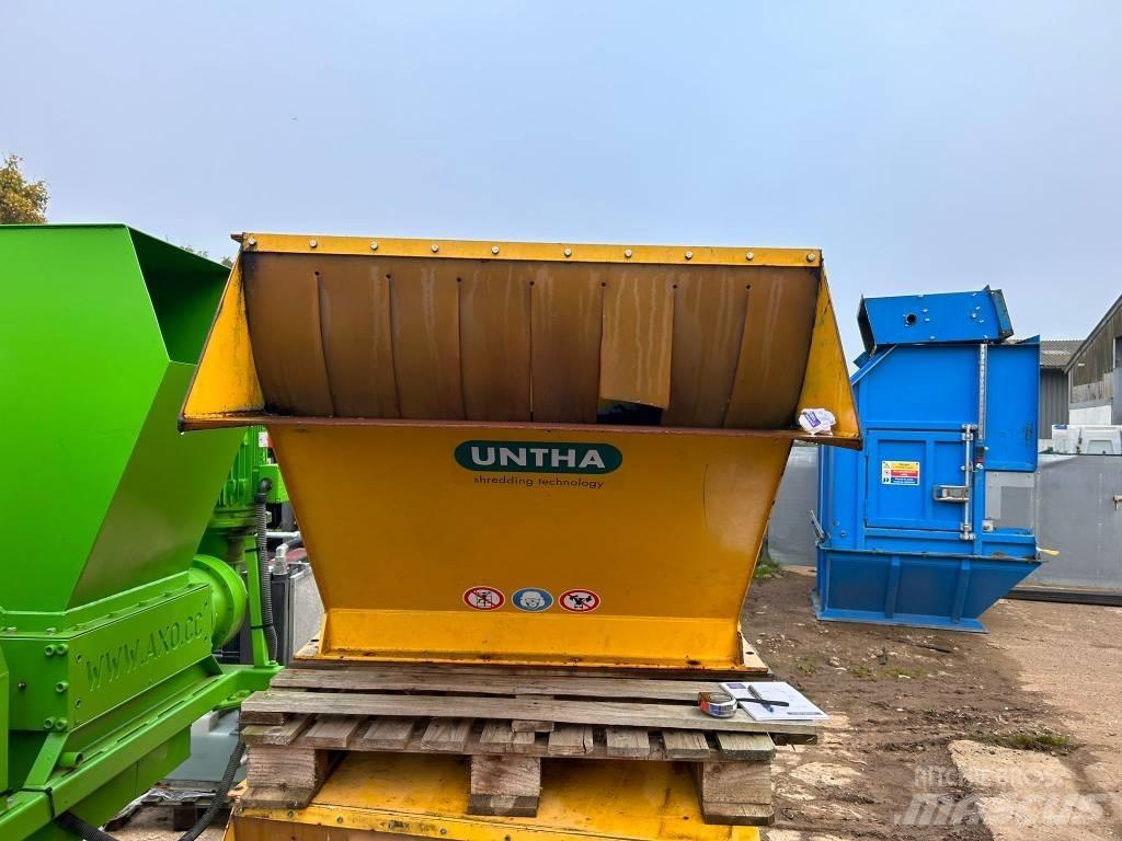 Untha RS50 Feed Hood Rezervni delovi za otpad, kamenolome i reciklažu