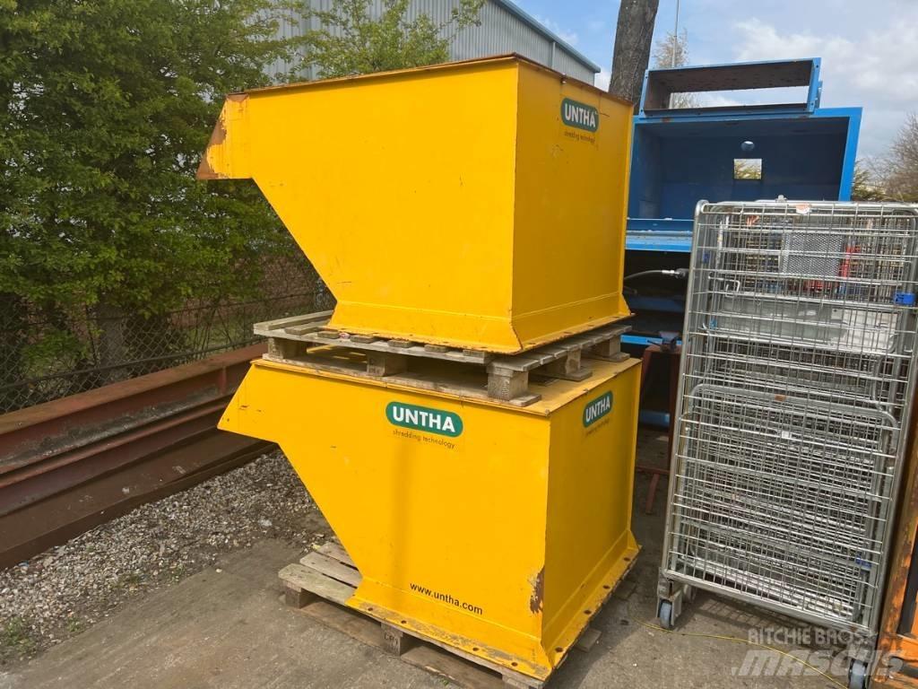 Untha RS50 Feed Hood Rezervni delovi za otpad, kamenolome i reciklažu