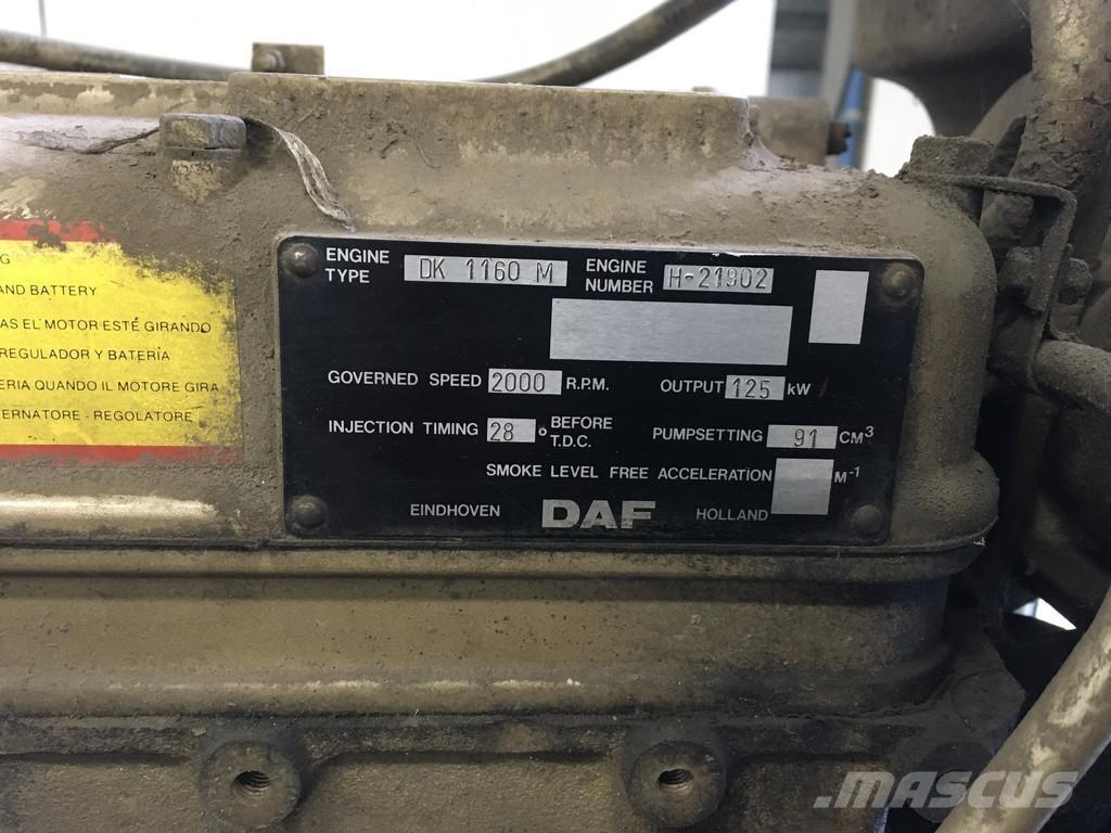 DAF DK 1160 M USED Ostalo za građevinarstvo