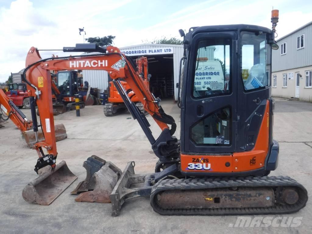 Hitachi ZX 33 U-6 Mini bageri < 7t
