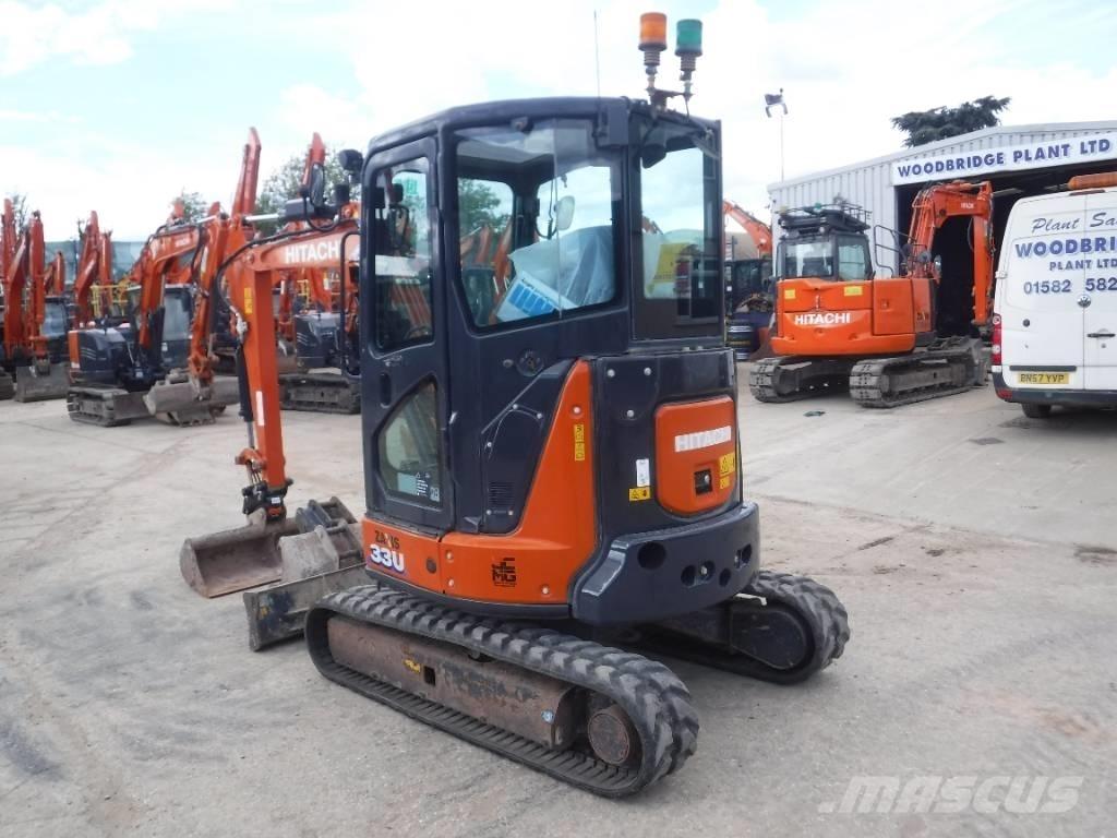 Hitachi ZX 33 U-6 Mini bageri < 7t