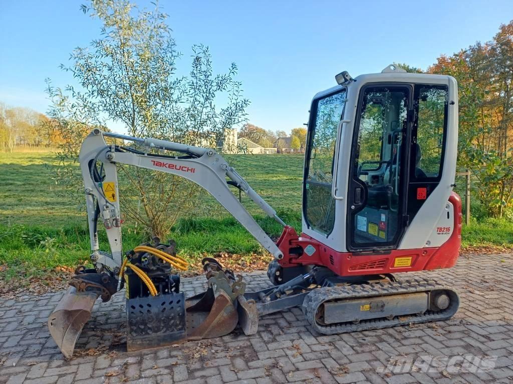 Takeuchi TB 216 Mini bageri < 7t