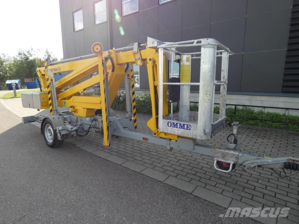 Omme Mini 15 EXBJ Vučne prikolice se podiznom košarom