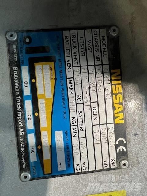 Nissan G1N1L20Q Električni viljuškari