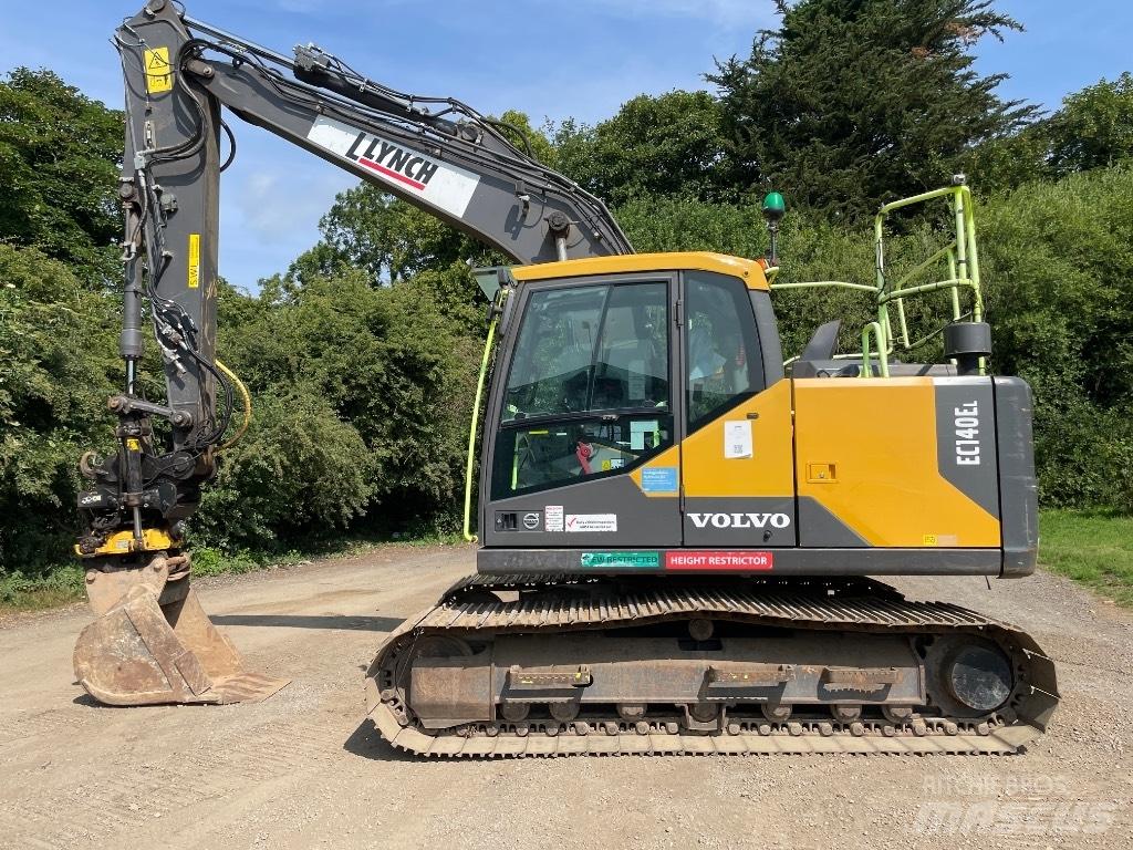 Volvo EC 140 EL Bageri guseničari