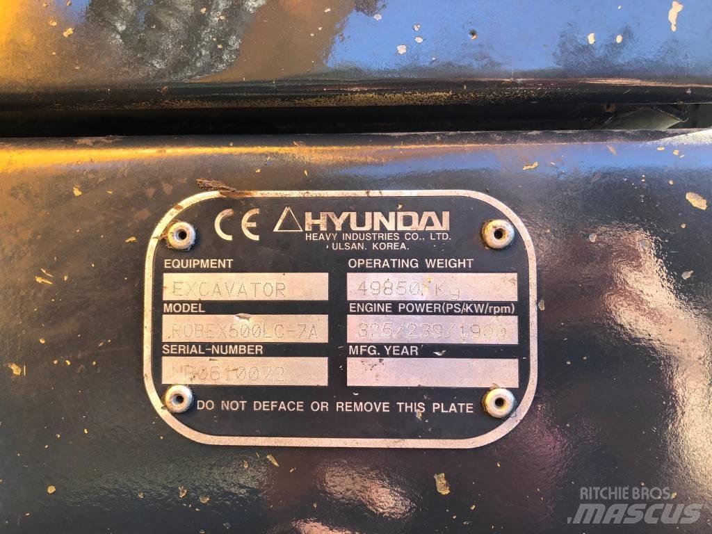 Hyundai R500LC-7A Bageri guseničari