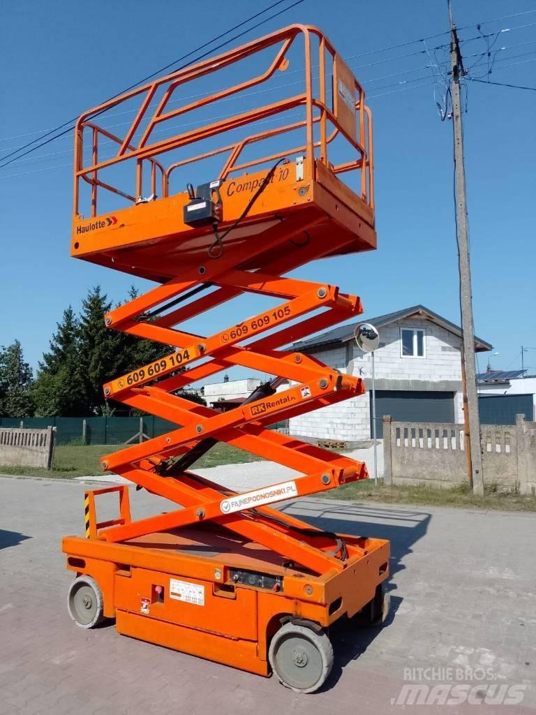 Haulotte Compact 10 Makazaste platforme