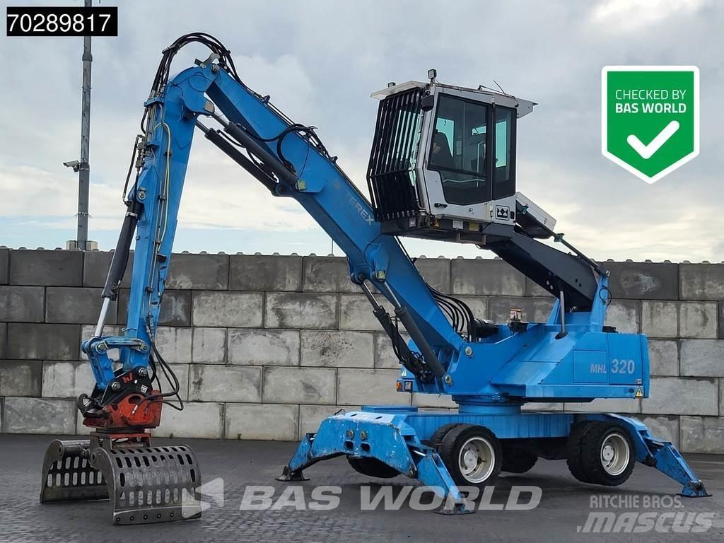Terex Fuchs MHL320 Bageri za prenos primarnih/sekundarnih sirovina
