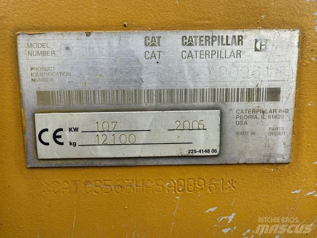 CAT CS563E Valjci sa jednim bubnjem