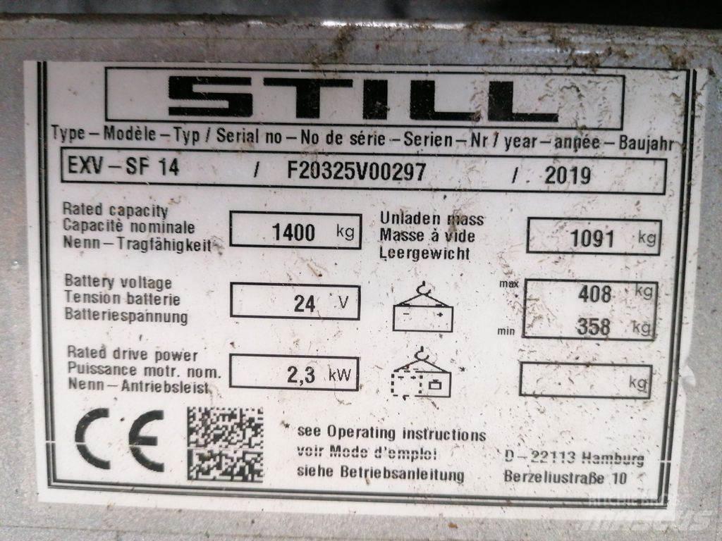 Still EXV-SF14 Ručni električni viljuškar