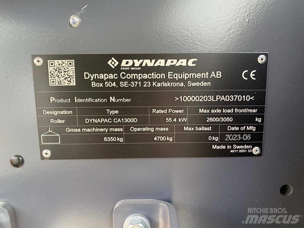Dynapac CA 1300 D Valjci sa jednim bubnjem