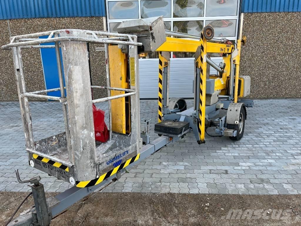 Omme Mini 12 EBJ Vučne prikolice se podiznom košarom