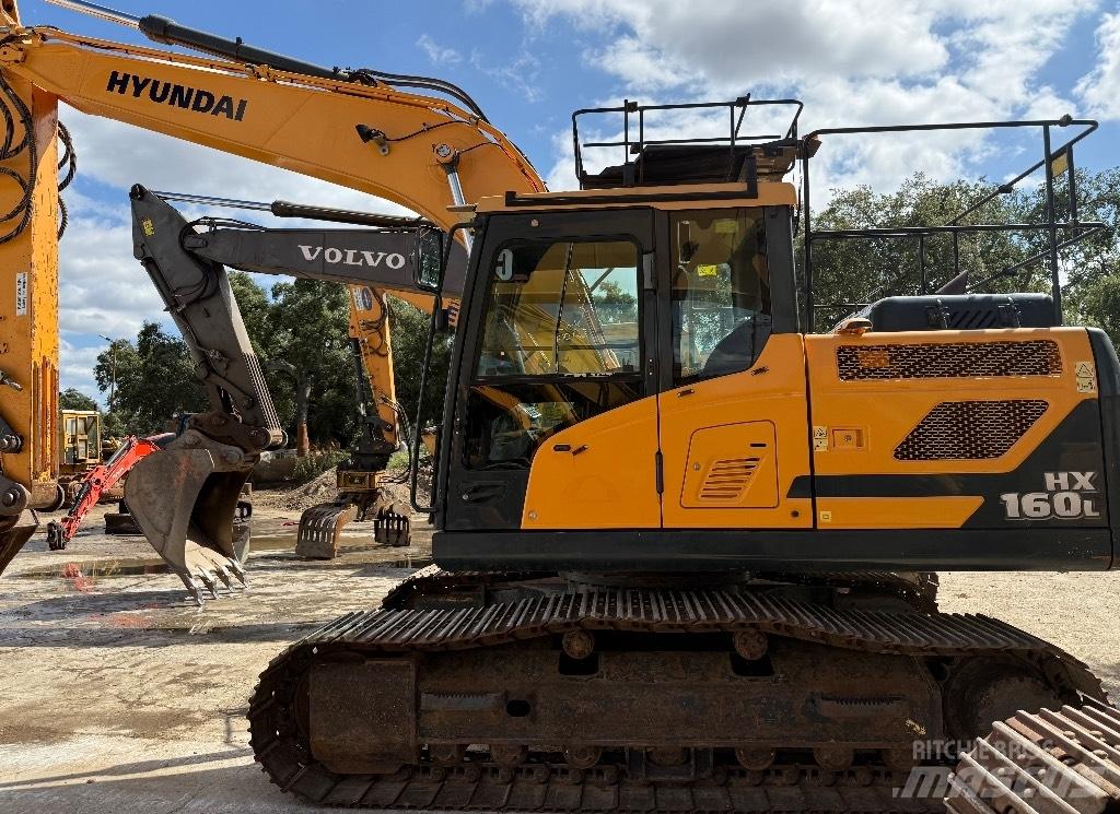 Hyundai HX 160 L Bageri guseničari