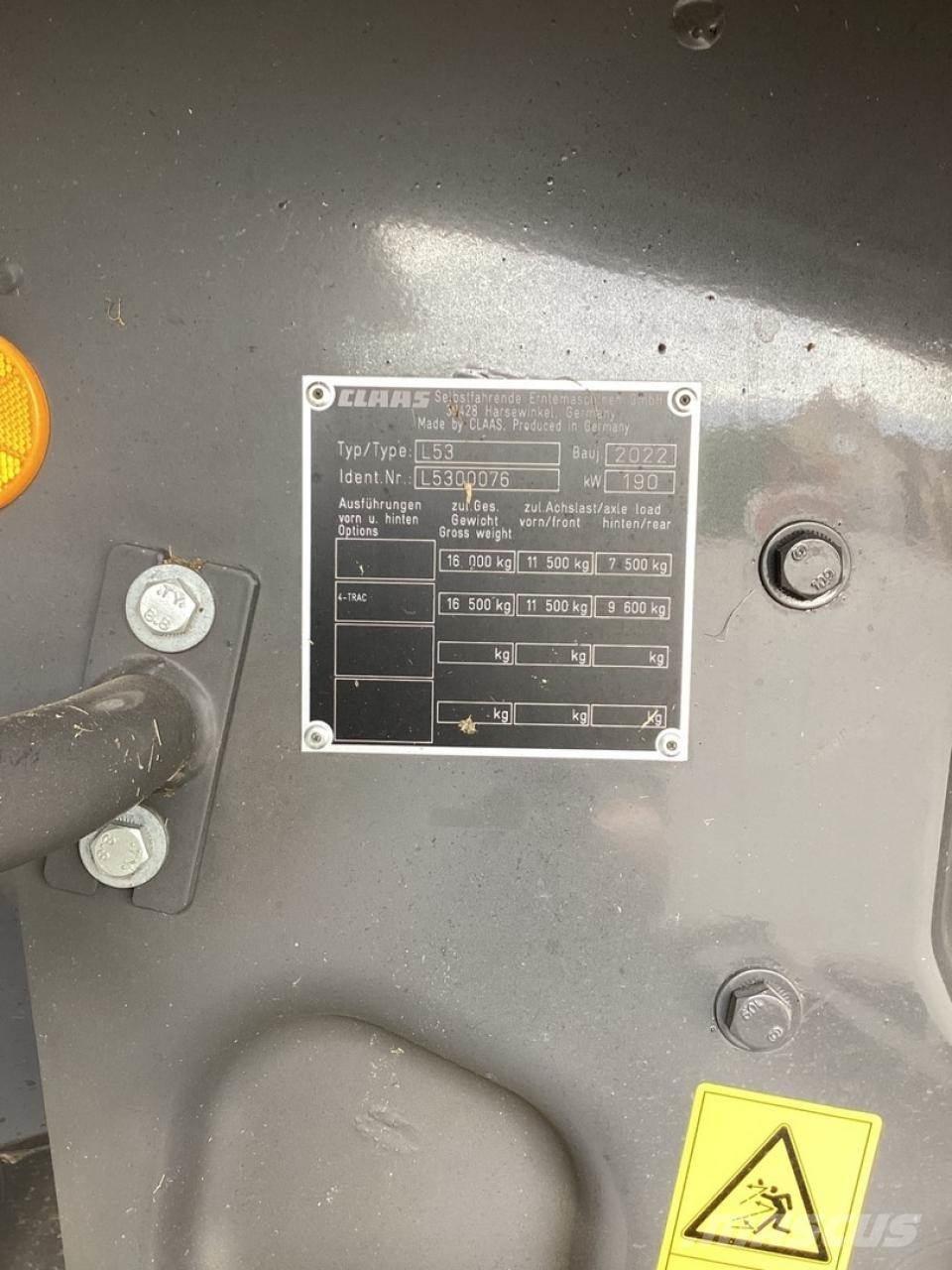 CLAAS Trion 520 Kombajni