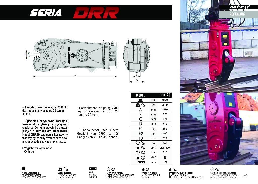  DEMOQ DRR20 Makaze
