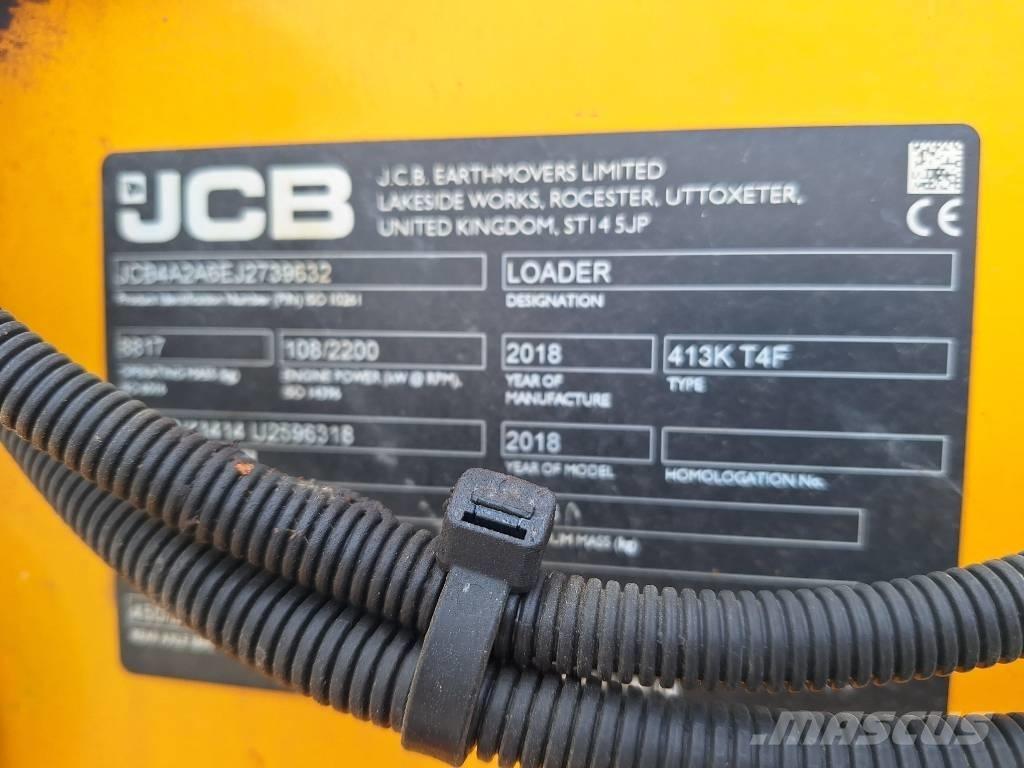JCB 413 K Utovarivači na točkove
