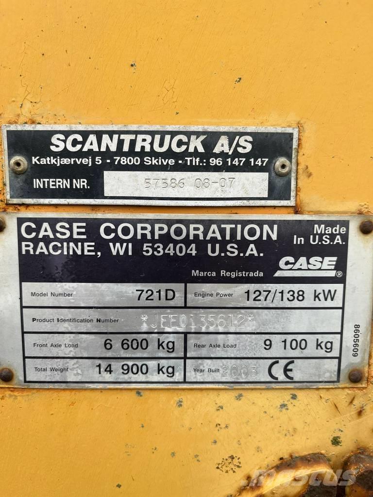 CASE 721 D Utovarivači na točkove