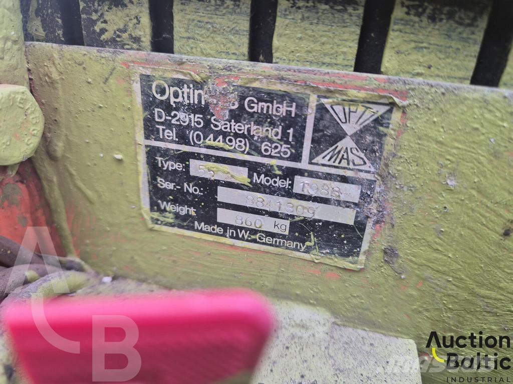 Optimas 55 Oprema za rukovanje i postavljanje