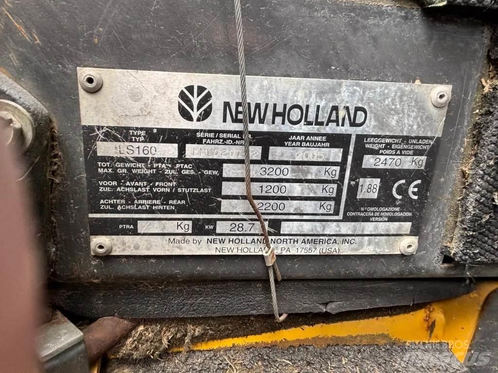 New Holland LS160 Skid steer mini utovarivači