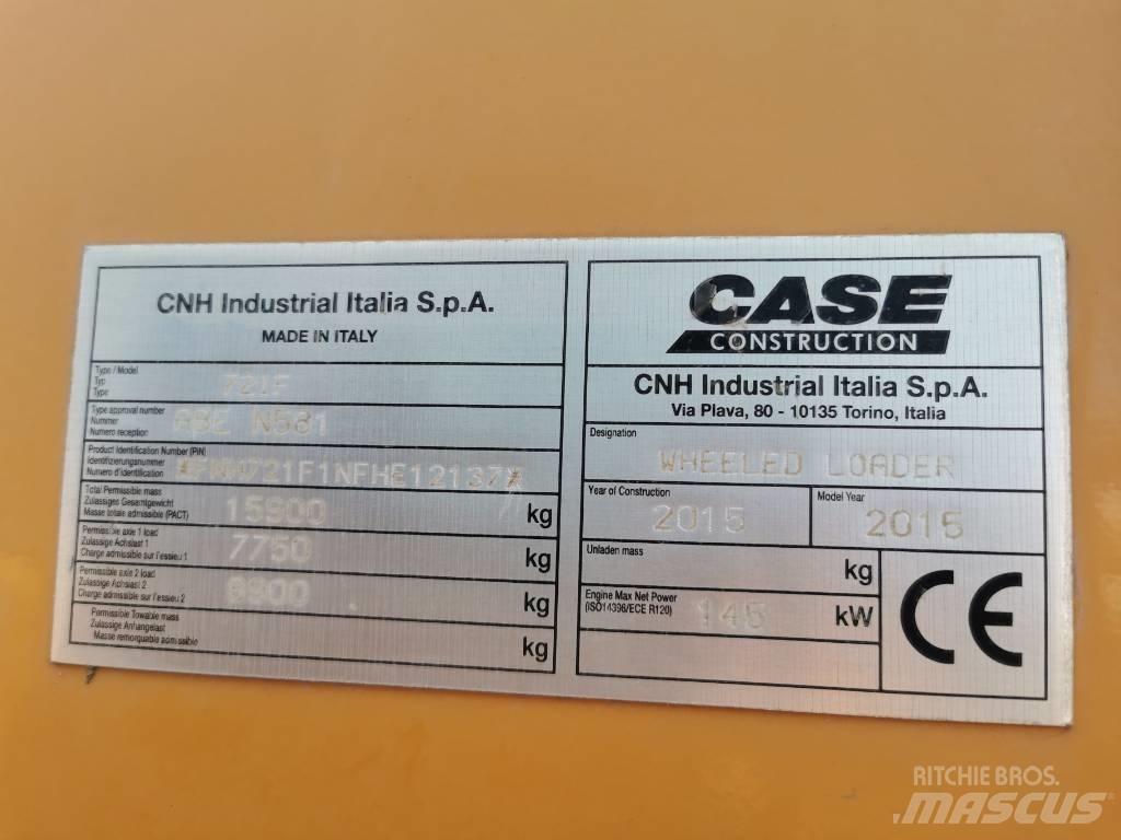 CASE 721F Z-Bar Utovarivači na točkove