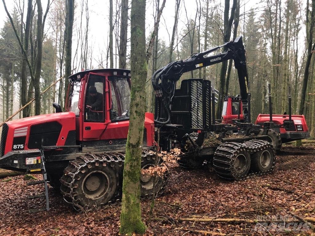 Komatsu 875 Forvarderi
