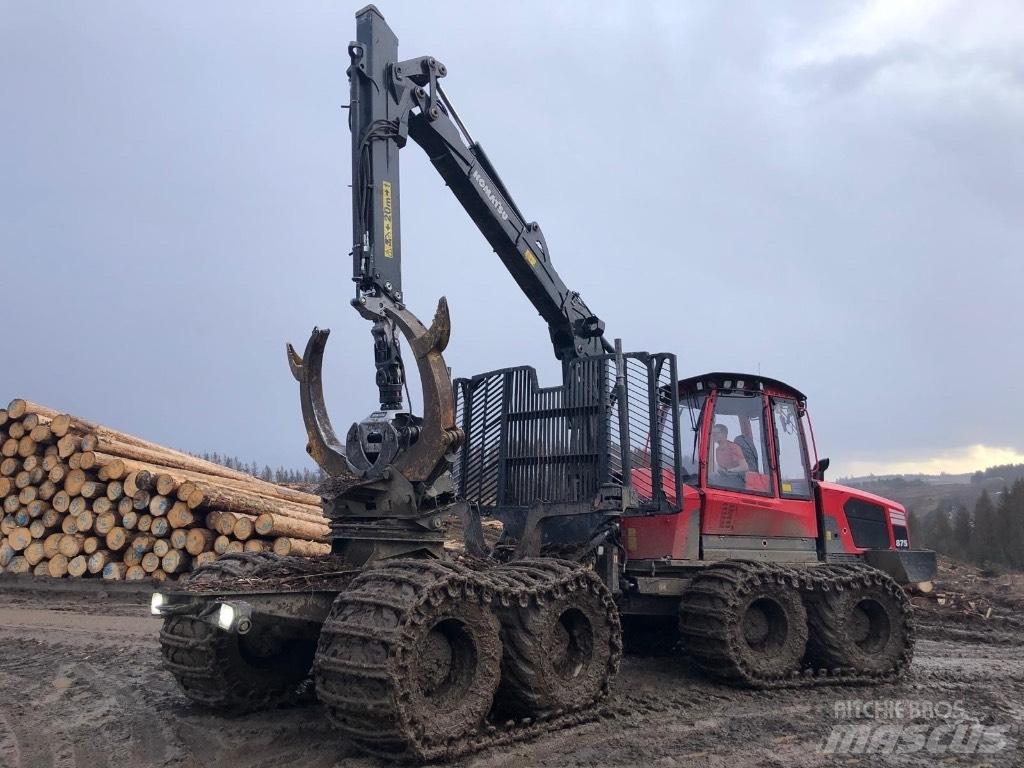 Komatsu 875 Forvarderi