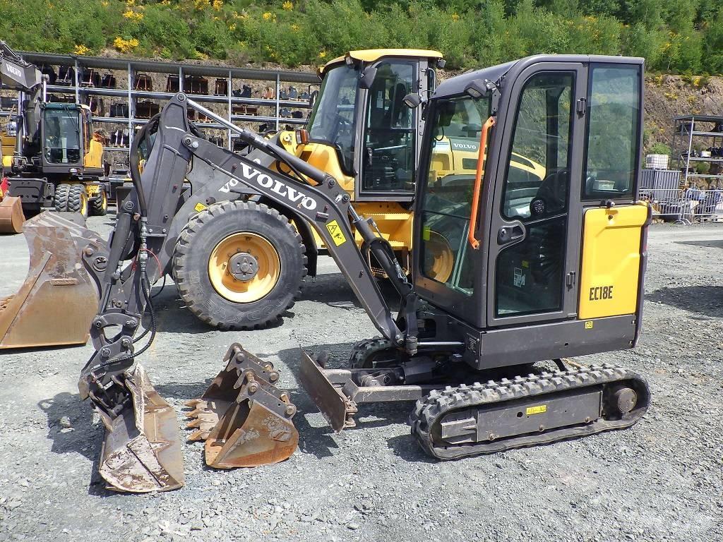 Volvo EC 18 E Mini bageri < 7t