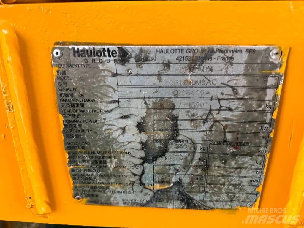 Haulotte OPTIMUM 8 Makazaste platforme