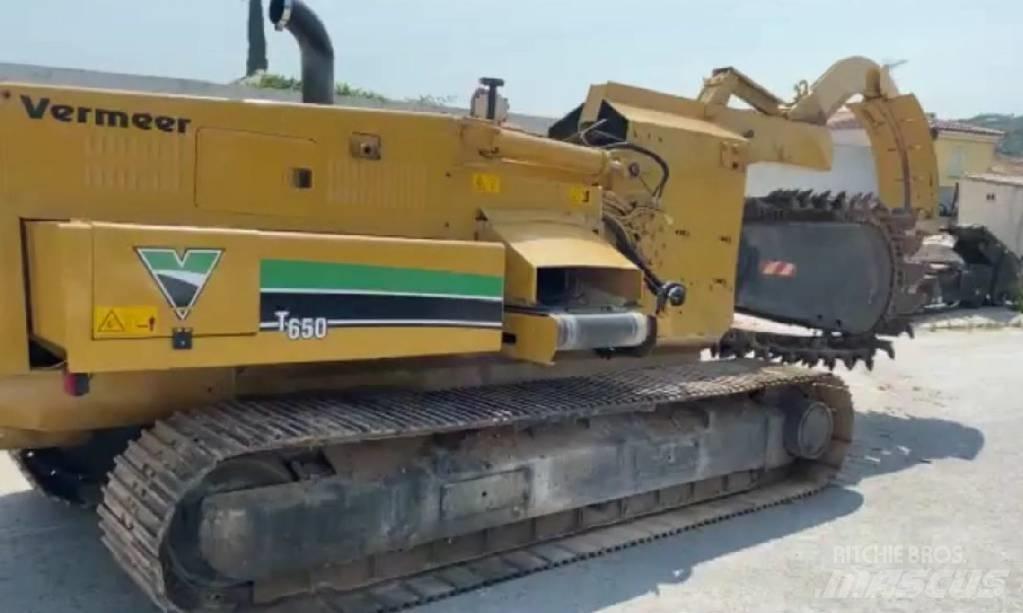 Vermeer T650 Rovokopači freze za kanale Trenčeri