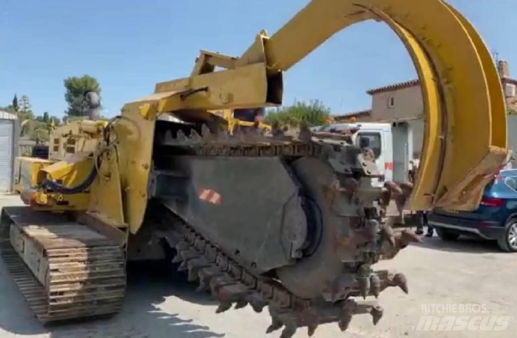 Vermeer T650 Rovokopači freze za kanale Trenčeri