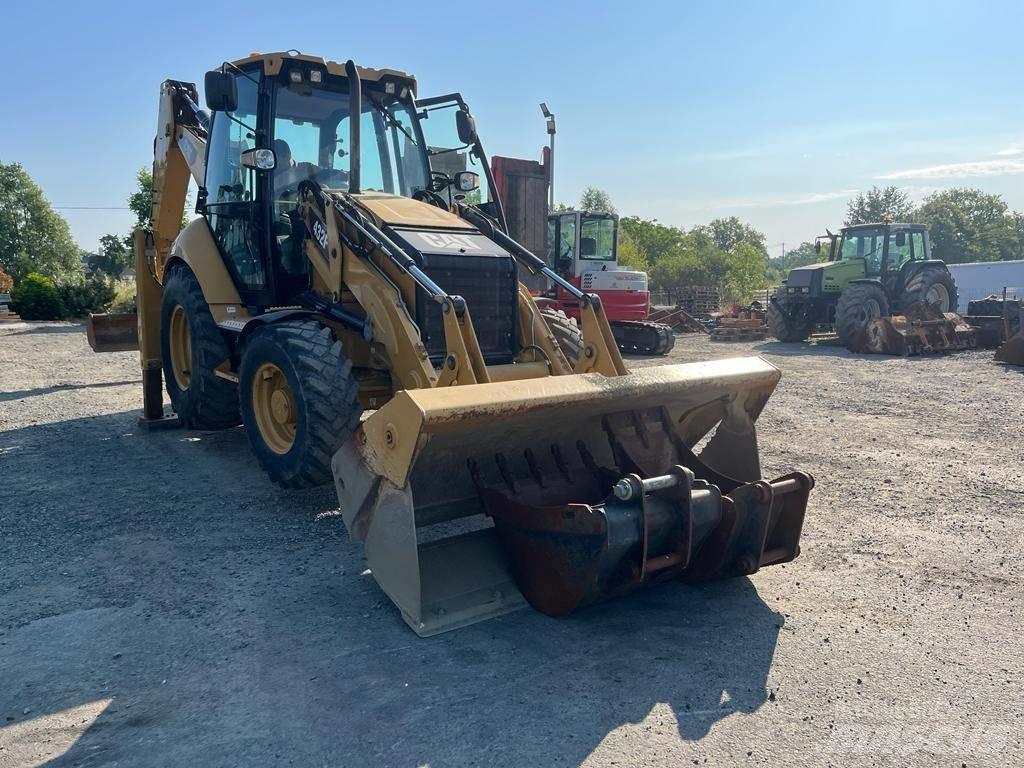  Tractopelle Cat 432F Rovokopači