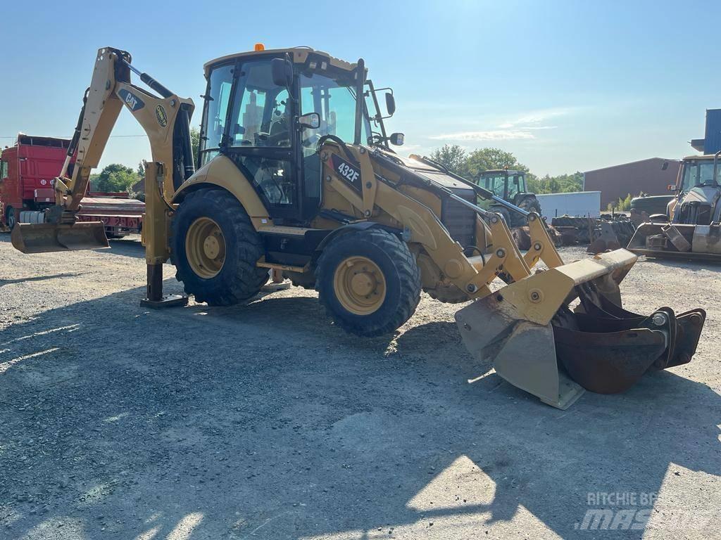  Tractopelle Cat 432F Rovokopači