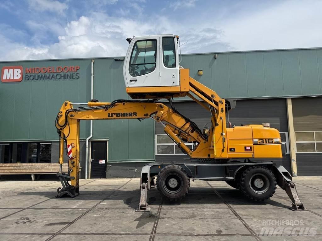 Liebherr A 316 Bageri za prenos primarnih/sekundarnih sirovina