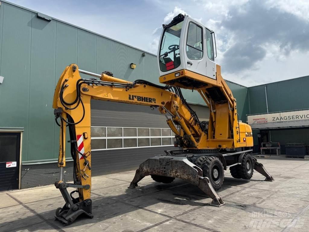 Liebherr A 316 Bageri za prenos primarnih/sekundarnih sirovina