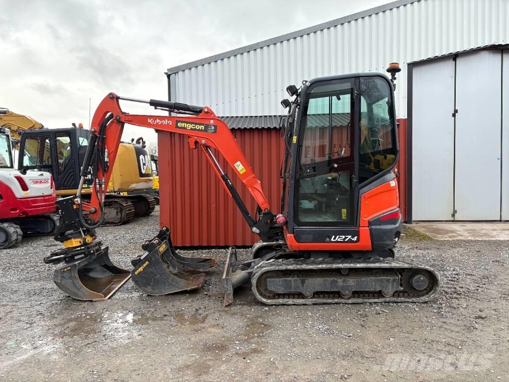 Kubota U27-4 Mini bageri < 7t