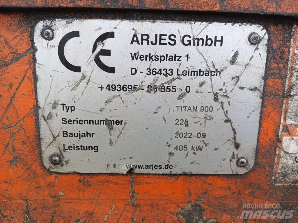 Arjes Titan 900 Mašine za uništavanje otpada