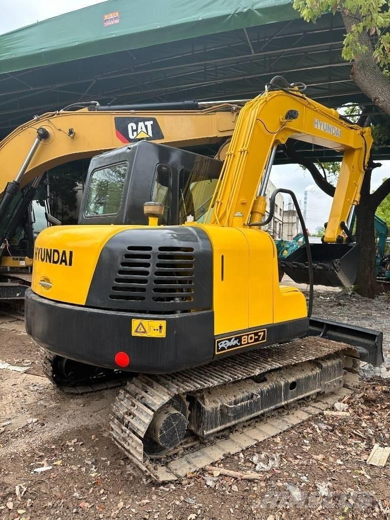 Hyundai 80-7 Bageri guseničari