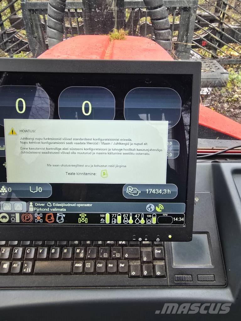 Komatsu 875 Forvarderi