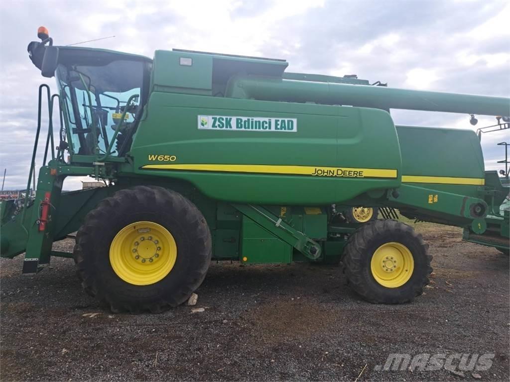 John Deere W650 Kombajni